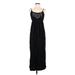 Old Navy Casual Dress - Maxi: Black Stars Dresses - Women's Size X-Small