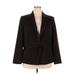 Lane Bryant Blazer Jacket: Brown Jackets & Outerwear - Women's Size 18 Plus