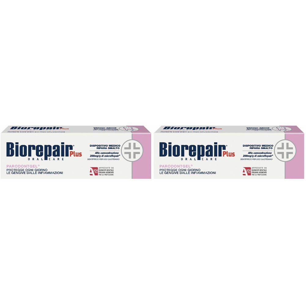 Biorepair® Plus Parodontgel® 2x75 ml Gel dentale
