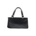 Kenneth Cole REACTION Leather Satchel: Black Solid Bags