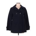 Gap Coat: Blue Jackets & Outerwear - Women's Size 8