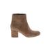 Marc Fisher Boots: Tan Shoes - Women's Size 7 1/2