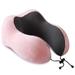 Memory Foam Neck Pillow Head Support Soft Pillow for Sleeping Rest, Airplane Car & Home Use (Pink) - Pink