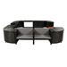 11-Piece Spa Surround Spa Frame Quadrilateral Furniture Set, Outdoor Rattan Sectional Sofa Set with Mini Sofa and Storage Spaces