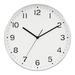 Equity 46021 13-inch Brushed Metal Analog Quartz Wall Clock