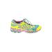 Asics Sneakers: Yellow Color Block Shoes - Women's Size 8 1/2