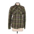 RSQ Jacket: Green Plaid Jackets & Outerwear - Women's Size X-Small