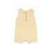 Baby Gap Short Sleeve Onesie: Yellow Polka Dots Bottoms - Size 12-18 Month