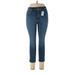 Lands' End Jeans - High Rise: Blue Bottoms - Women's Size 10