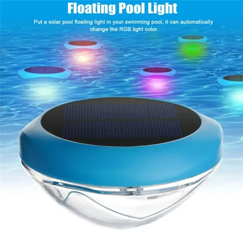 LED Solar schwimmendes Licht wasserdicht im Freien schwimmende Unterwasser Ball Lampe Schwimmbad