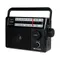 Radio da tavolo a grande schermo Radio portatili AM FM Altoparlante ad alta potenza a batteria ricaricabile per radio per anziani da campeggio all