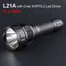 Konvoi l21a mit Cree xhp 70 2 LED Linterna Blitzlicht hoch Taschenlampe leistungs starke