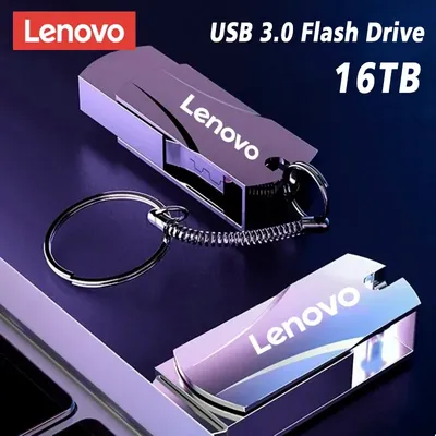 Lenovo 16TB USB 3 0 USB-Stick 8TB 4TB Hoch geschwindigkeit übertragung Metall tragbare SSD Pen drive