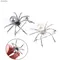 1pc Black Spider Pearl spilla insetto corpetto femminile regali accessori uomo gioielli personalità