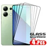 1/2/3/4PCS Full Cover Glass per Redmi Note 13 Glass Xiaomi Redmi Note 13 4G Glass Full Glue 9H HD