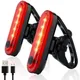 Fahrrad Rücklicht USB wiederauf ladbar rot LED Fahrrad Sicherheit für Nacht fahren Beleuchtung