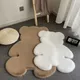 Tapis chaud en peluche Little Bear pour fille couverture de chevet chambre à coucher salon