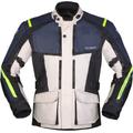Modeka Varus waterproof Motorcycle Textile Jacket, grey-blue, Size 2XL