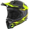 Germot GM 540 Motocross Helmet, black-grey-yellow, Size S