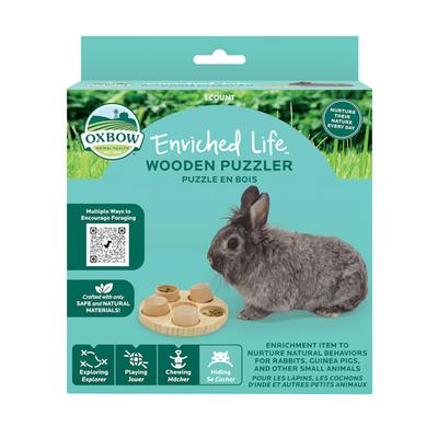 Oxbow Enriched Life Wooden Puzzler Toy