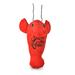 TV Show Lobster Plush Squeaker Dog Toy, Small, Multi-Color