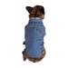 Twill Shirt for Dogs, Medium, Blue