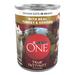 High Protein True Instinct Tender Cuts in Gravy With Real Turkey and Venison Wet Dog Food, 13 oz.