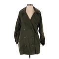CAbi Trenchcoat: Green Jackets & Outerwear - Women's Size Small