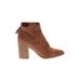 Universal Thread Ankle Boots: Brown Shoes - Women's Size 11