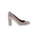 Sarto by Franco Sarto Heels: Gray Shoes - Women's Size 8