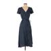 Gap Casual Dress - Midi: Blue Dresses - Women's Size X-Small