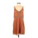 Amuse Society Casual Dress: Brown Dresses - Women's Size Small