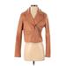 Blank NYC Faux Leather Jacket: Tan Jackets & Outerwear - Women's Size Small