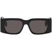 Black Sl 654 Sunglasses - Black - Saint Laurent Sunglasses