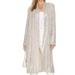 Steve Madden Show Stopper Sequin Duster - Grey