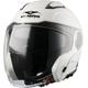 Vemar Feng Casque jet, blanc, taille XS