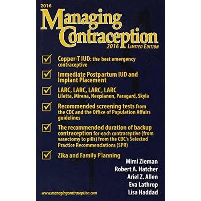Managing Contraception Limited Edition
