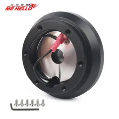 100H Steering Wheel Boss Kit Short Hub Adapter Kit For Mitsubishi Eclipse/Galant/Lancer/Mirage/Montero Subaru Dodge