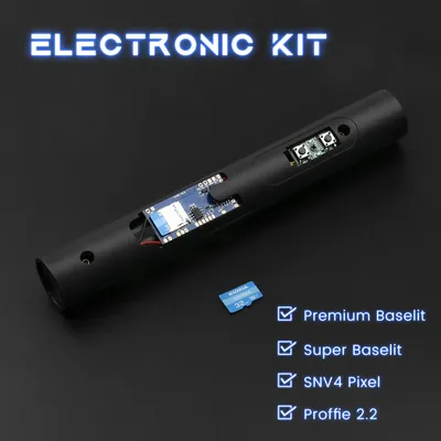 TXQSABER Soundfonts Replace Electronic Kit RGB SNV3 SNV4 Proffie Soundboard Kits DIY Smooth Swing Lock Up Blaster Flash On Clash