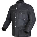 Modeka Matlock Motorrad Wachsjacke Motorrad gewachste Jacke, schwarz, Größe M