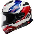 Shoei NXR 2 Capriccio Helm, weiss-rot-blau, Größe 2XS