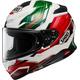 Shoei NXR 2 Capriccio Helm, weiss-rot-grün, Größe 2XS