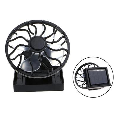 Portable Mini Solar Powered Clip-on Fan Mountain Camping Wilderness Survival Summer Hat Clip-on Cooling Fan