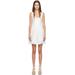 White Alight Minidress