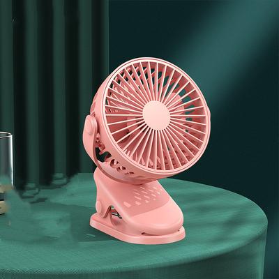 Portable Clip Fan USB Charging Mini Quiet Summer Desktop Office Wind