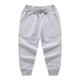 Boys 3D Solid Colored Pants Summer Fall Active Basic Cotton Kids 3-10 Years Casual Daily Regular Fit