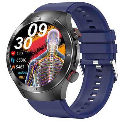 Laser Physiotherapy Blood Glucose Smart Health Watch Fitness Running Watch Bluetooth Temperature Monitoring Pedometer Compatible with Android iOS Women Men IP67 Waterproof