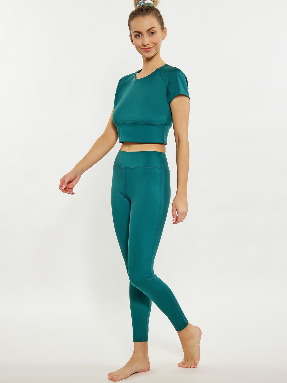 IZIA Crop-Top Damen petrol, M/L Image