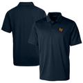 Men's Cutter & Buck Navy Las Vegas Aviators Prospect Textured Stretch Polo