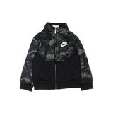 Nike Track Jacket: Black Camo Jackets & Outerwear - Size 6-12 Month
